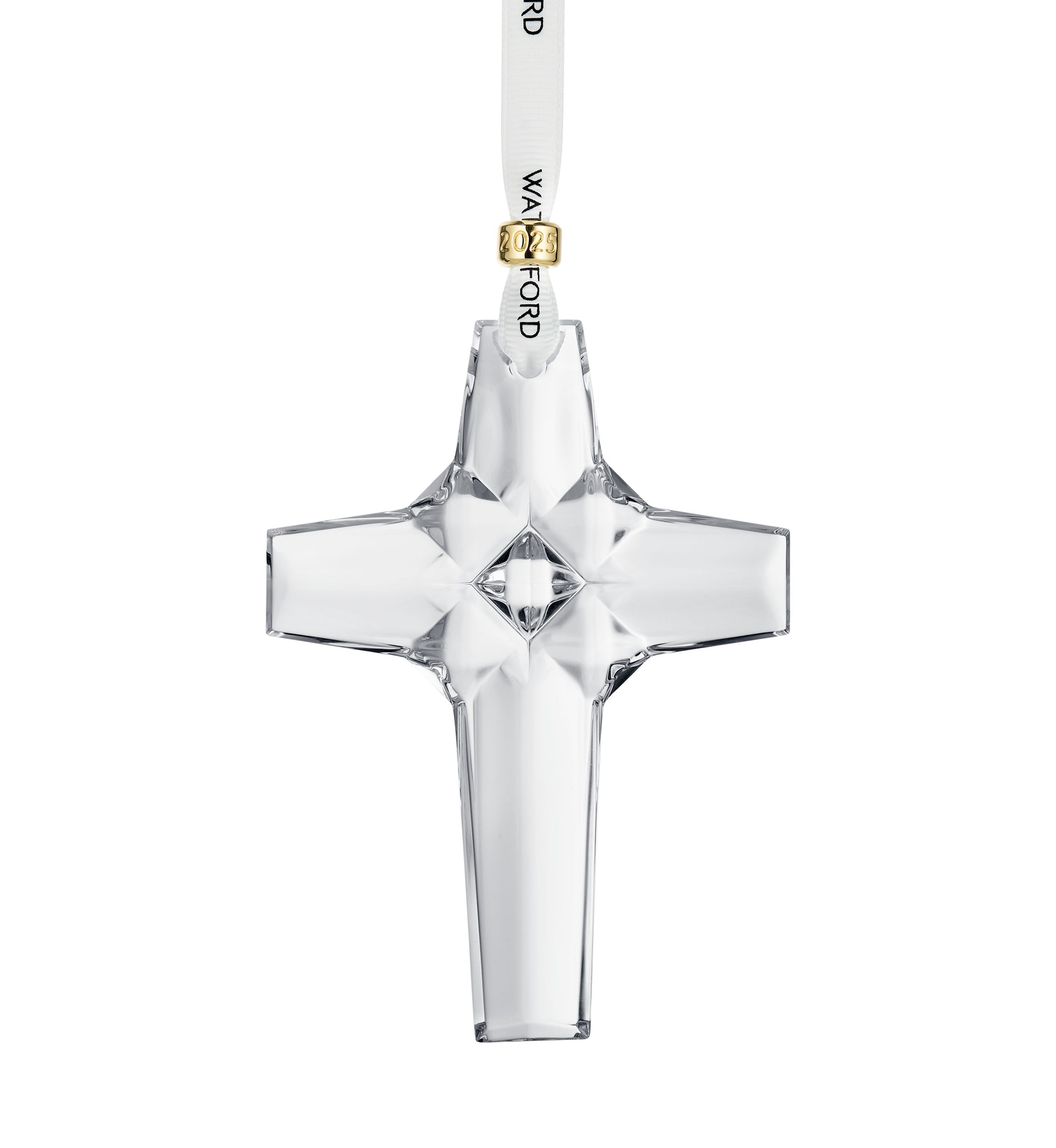2025 Annual Cross Crystal Ornament