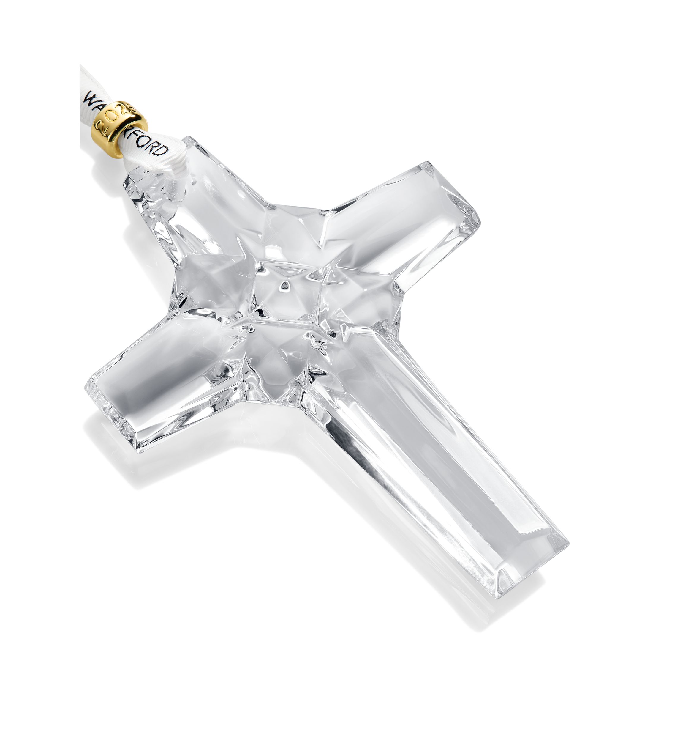 2025 Annual Cross Crystal Ornament