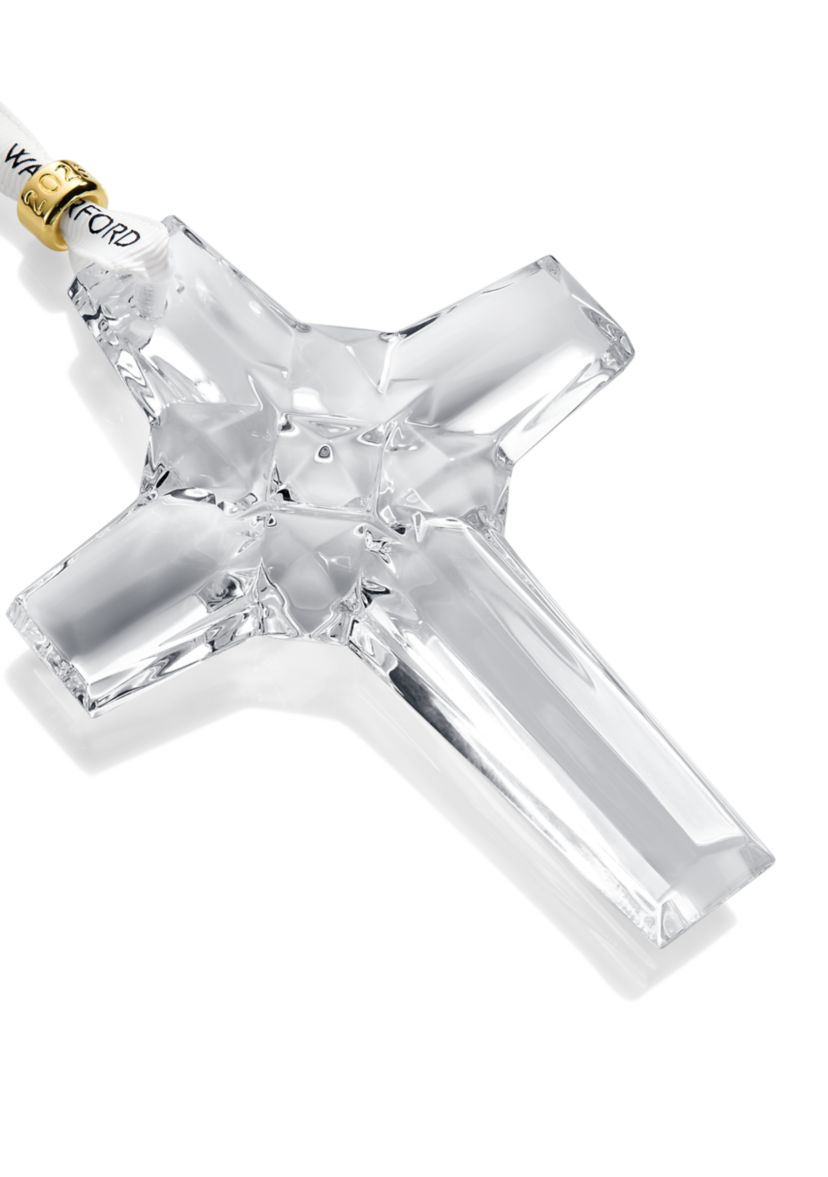 2025 Annual Cross Crystal Ornament