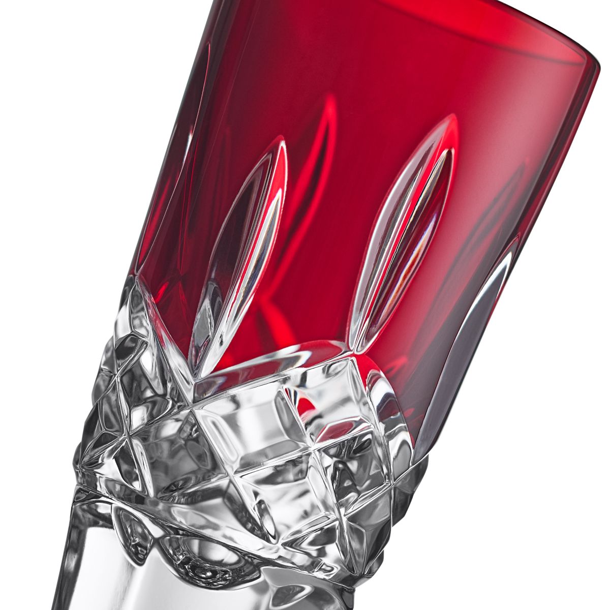 Lismore Red Shot Glass S/4