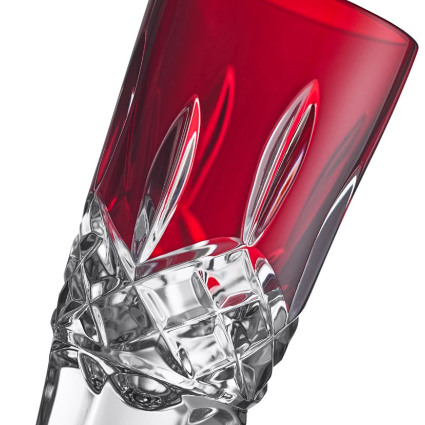 Lismore Red Shot Glass S/4