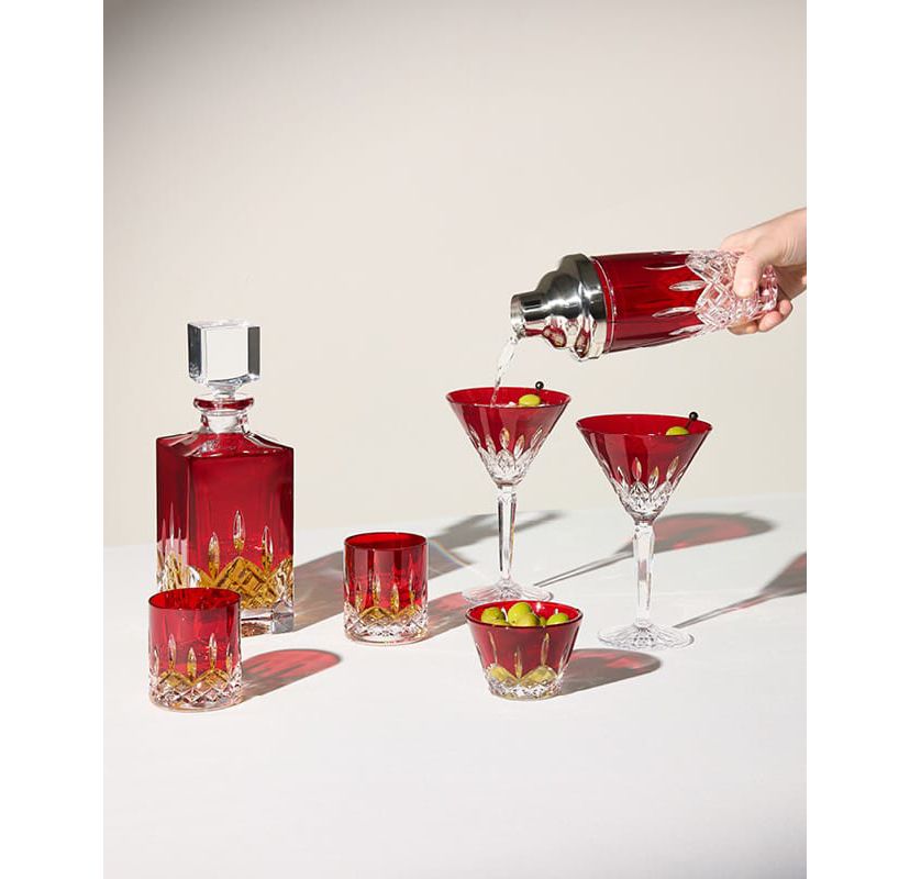 Lismore Red Cocktail Shaker