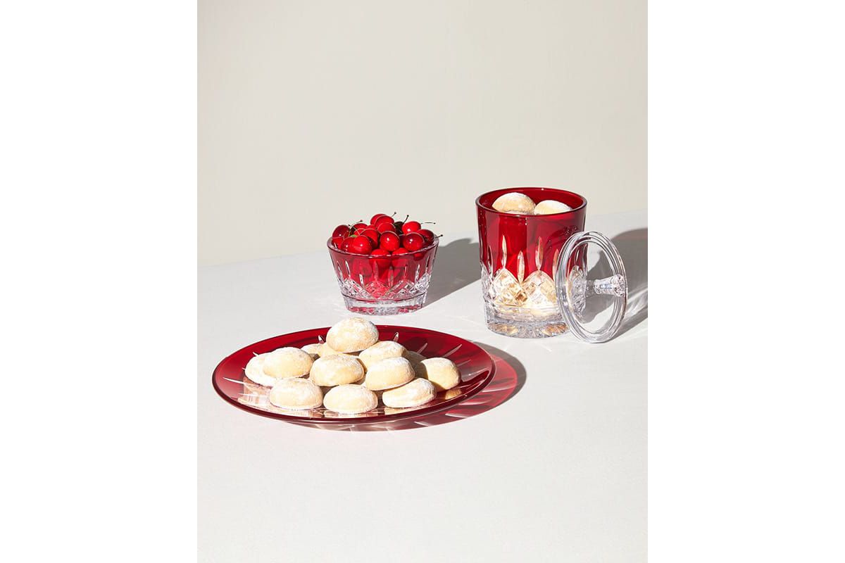 Lismore Red Decorative Plate