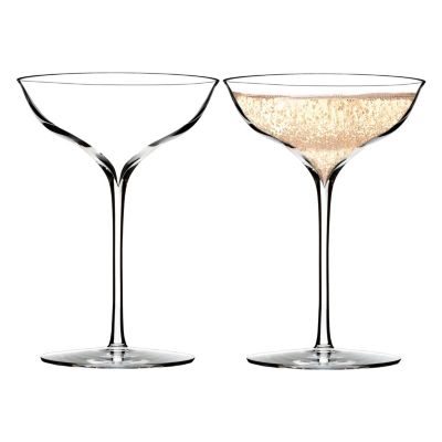 Waterford Elegance Champagne Belle Coupe 7.8 oz Set/2