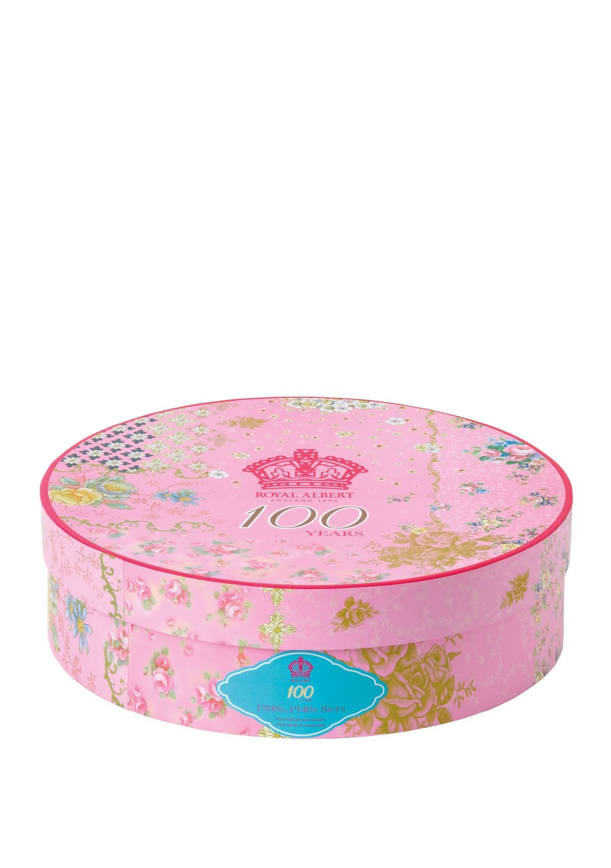 10-Piece 100 Years Teacup and Saucer Set