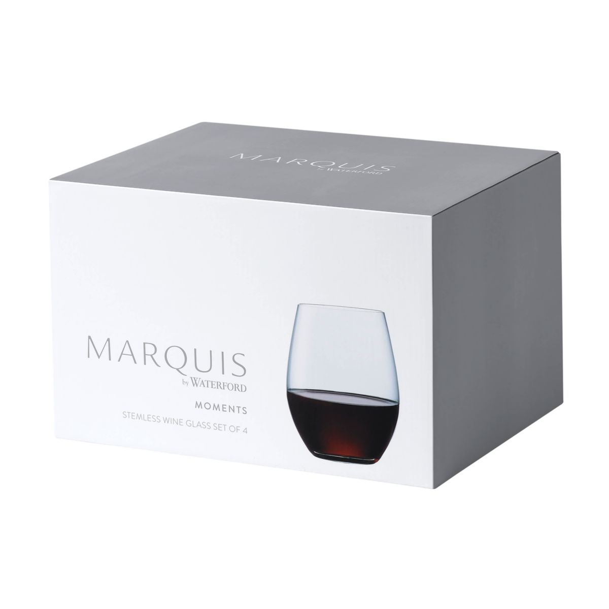 Marquis Moments Stemless Wine 18.5floz, Set of 4