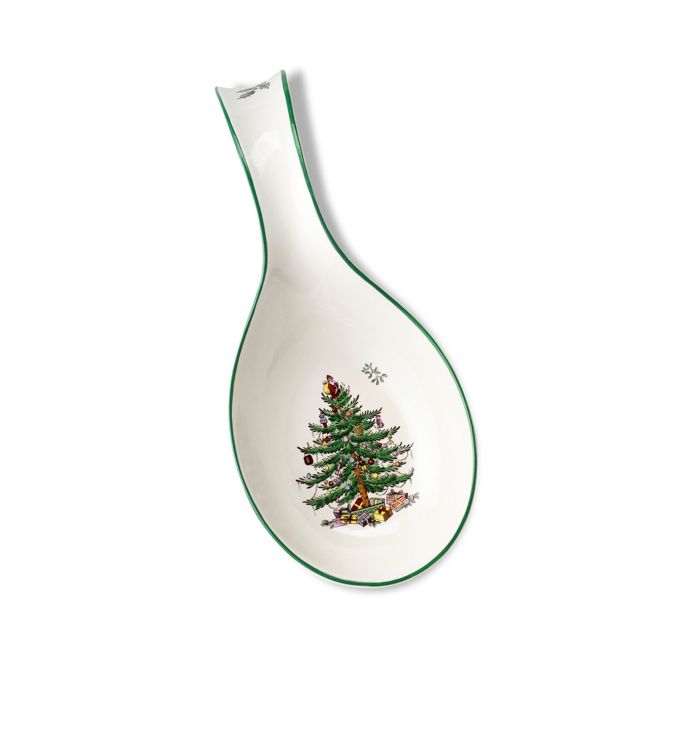 Christmas Tree Spoon Rest 12-in.