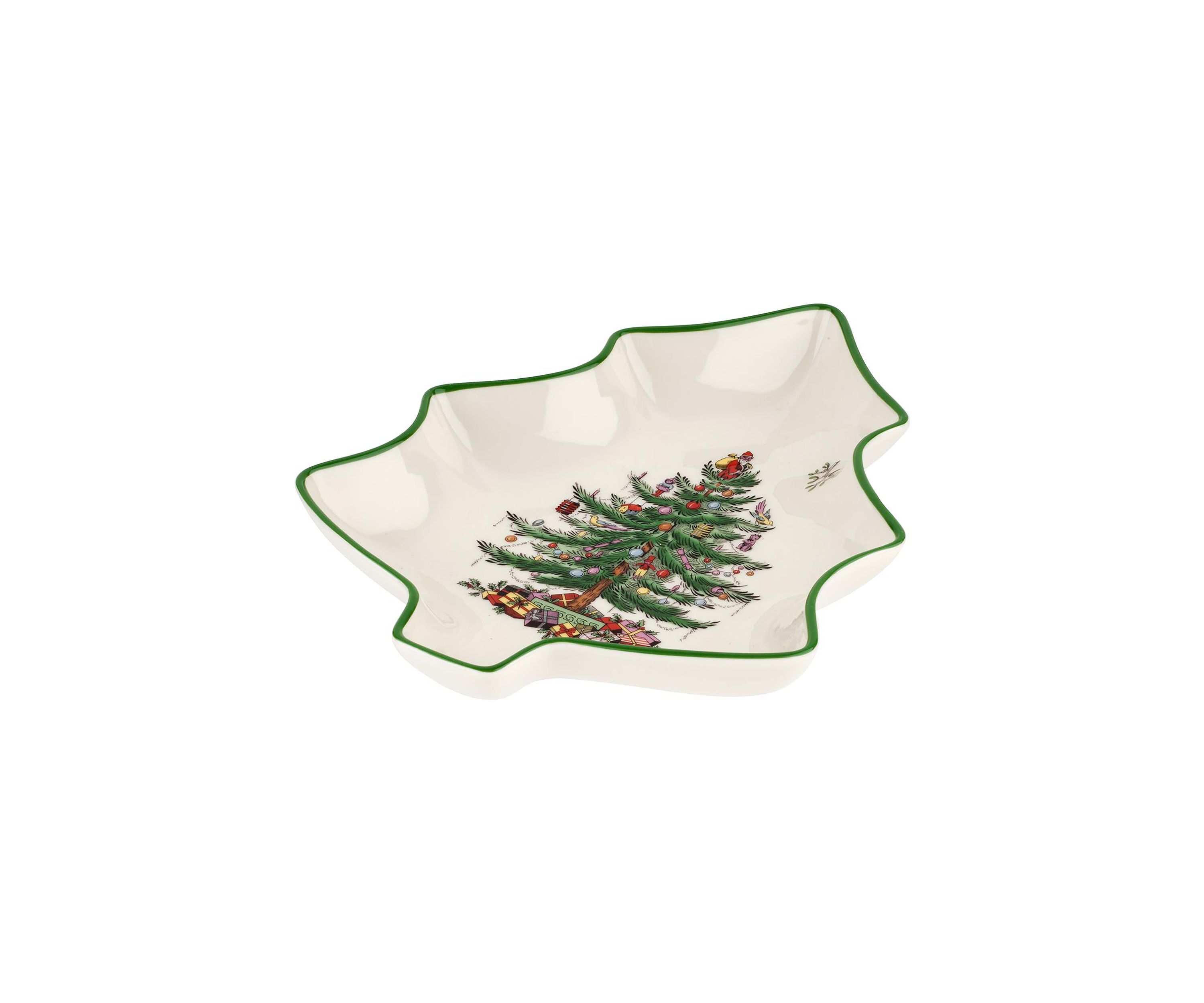 Christmas Tree Tree Shaped 9 Inch Dish 