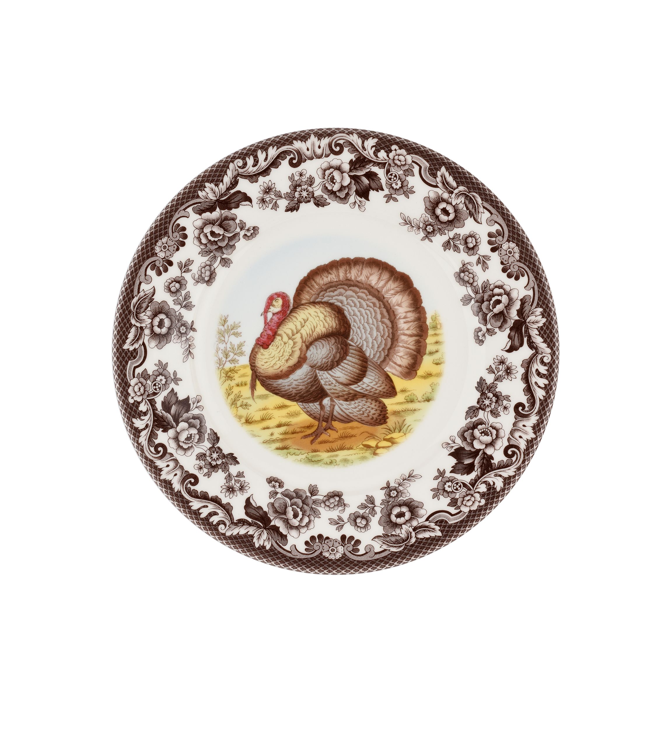 Luncheon Plate Turkey