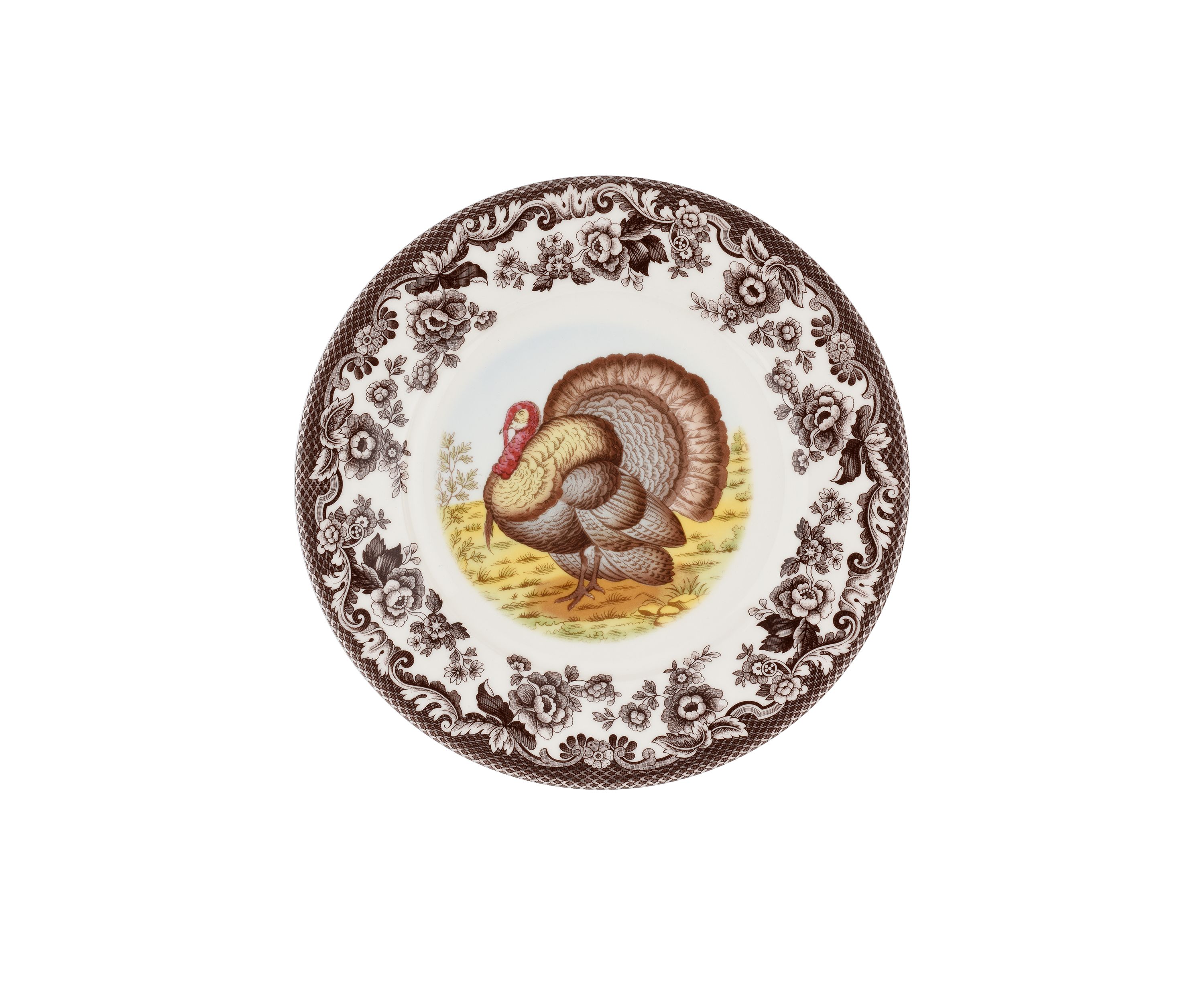 Luncheon Plate Turkey