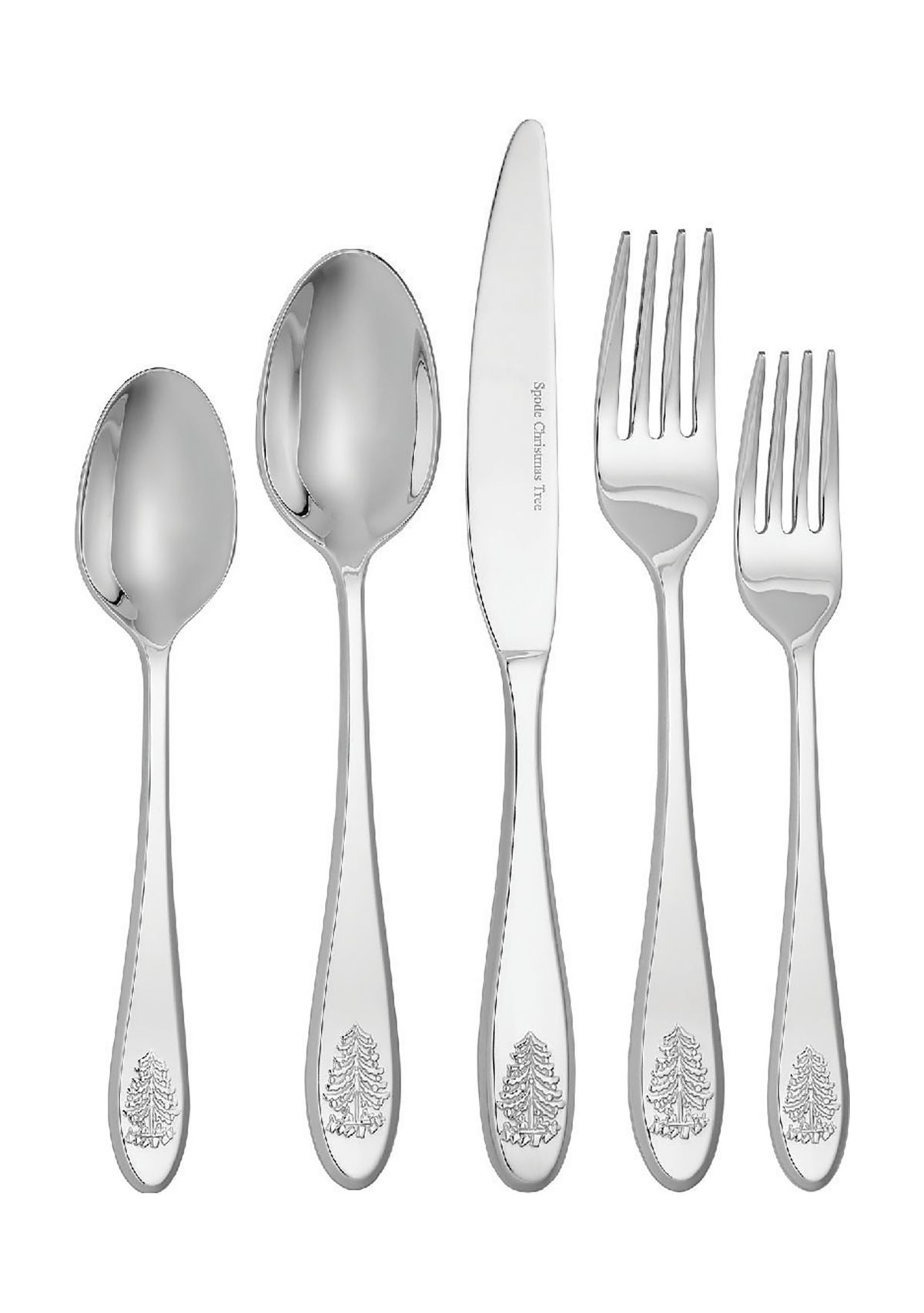 Christmas Tree 20-Piece Flatware Set 