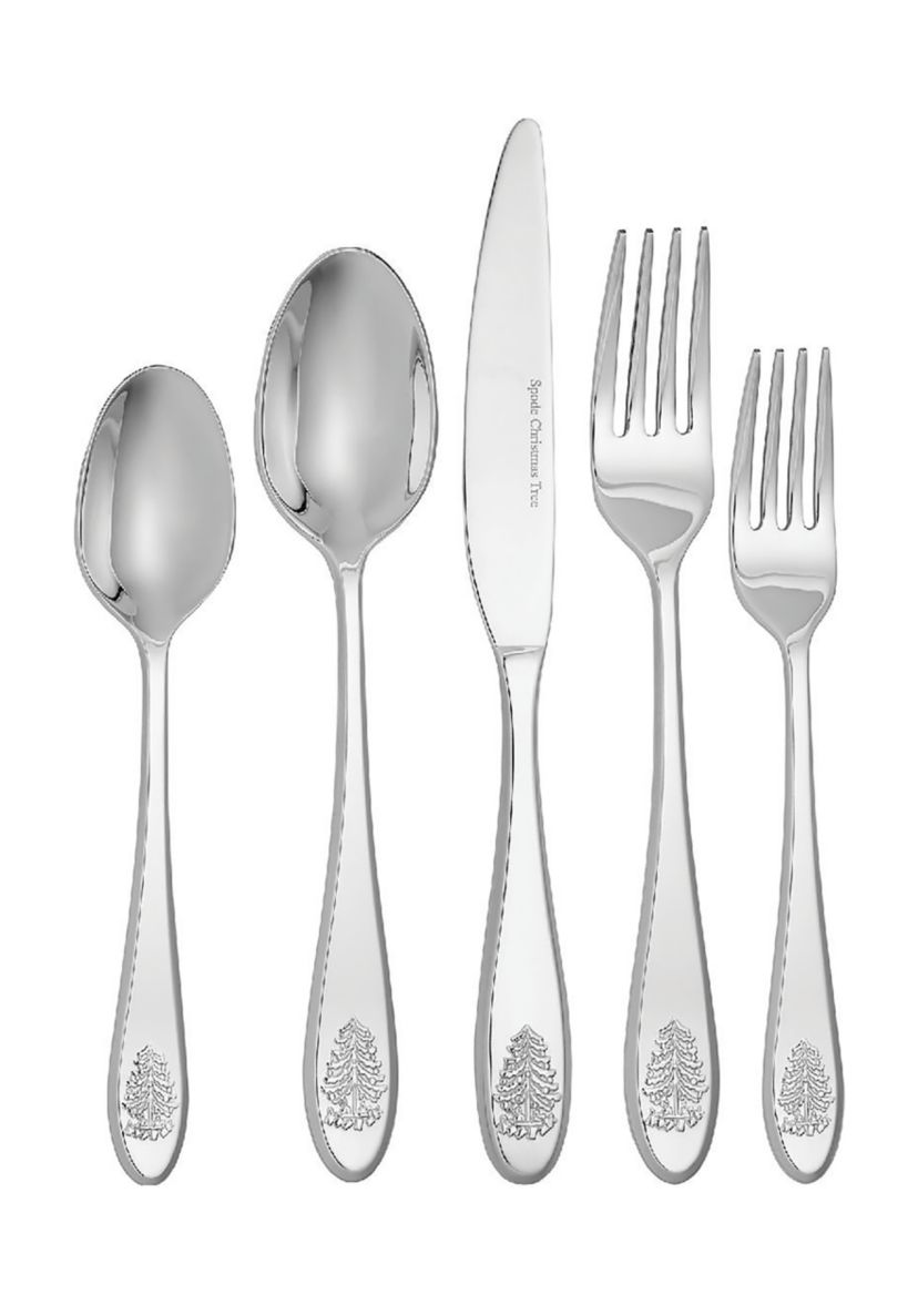 Christmas Tree 20-Piece Flatware Set 