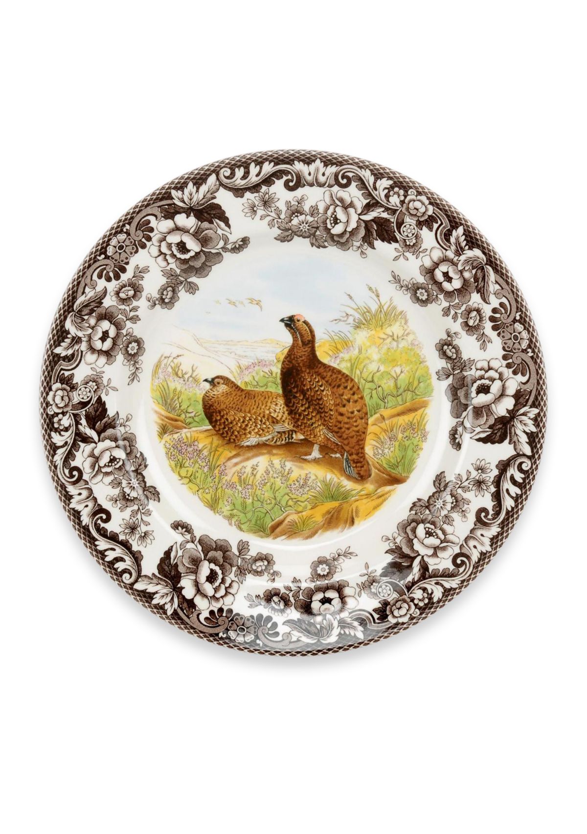 Woodland Red Grouse Dinner Plate