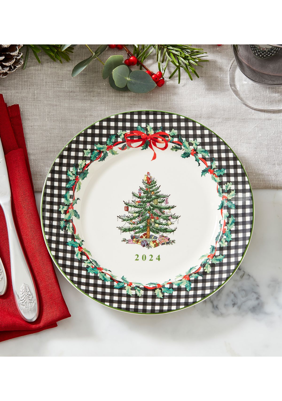 Spode Christmas Tree Annual 2024 8” Collector Plate | Belk