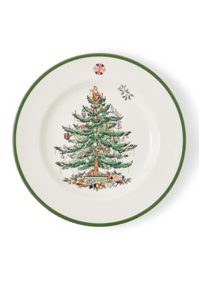 Christmas Tree Dinner Plate - 10.5"
