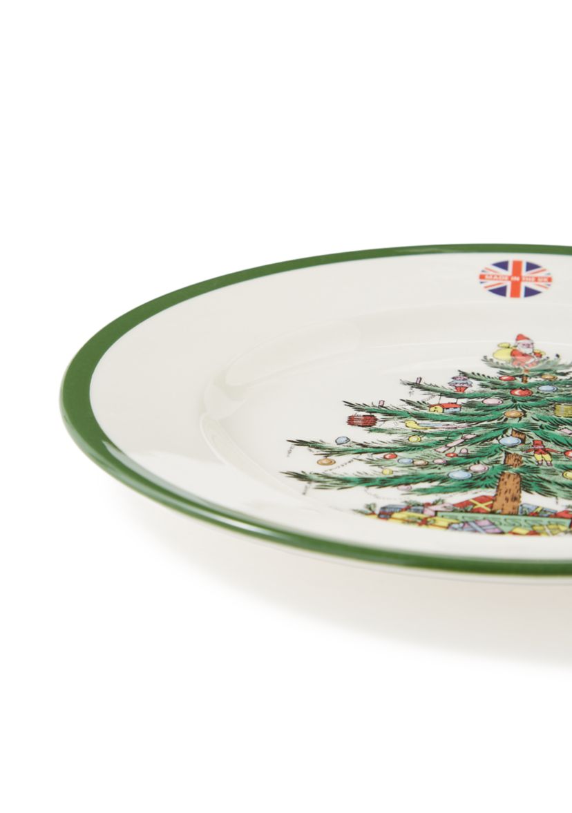 Christmas Tree Dinner Plate - 10.5"