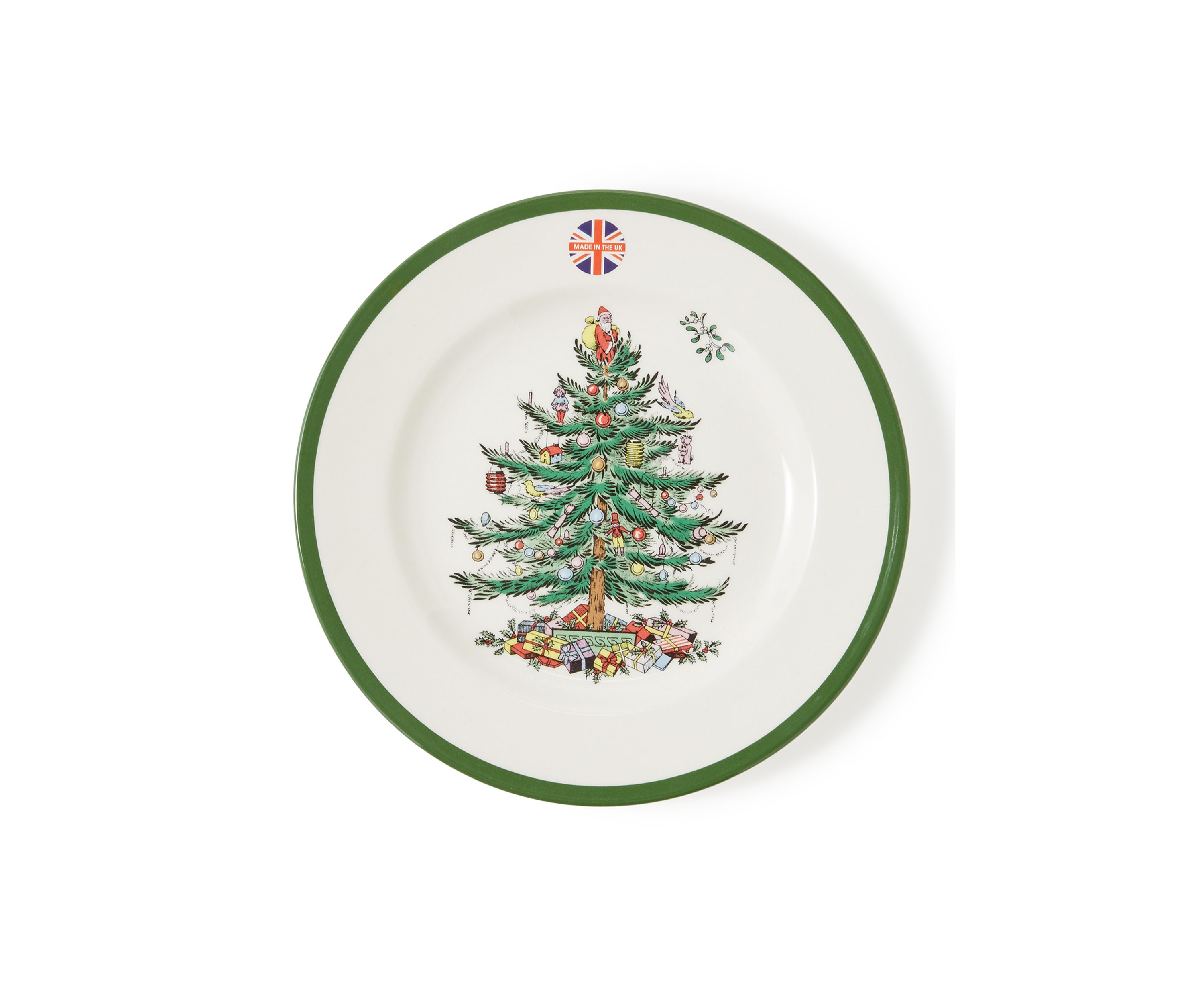 Christmas Tree Salad Plate