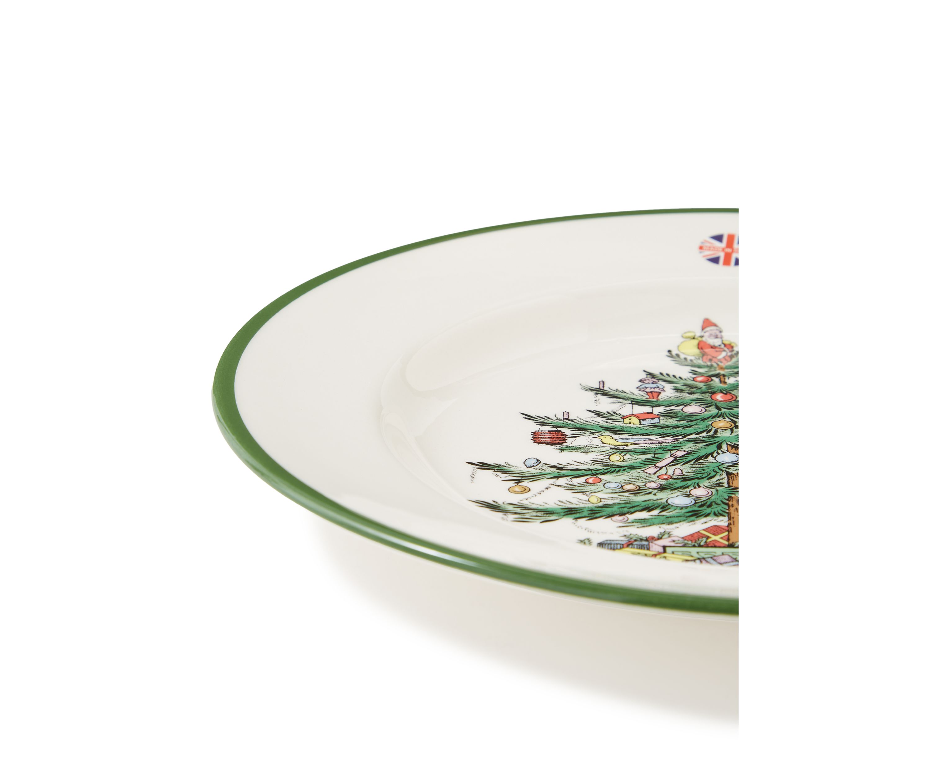 Christmas Tree Salad Plate