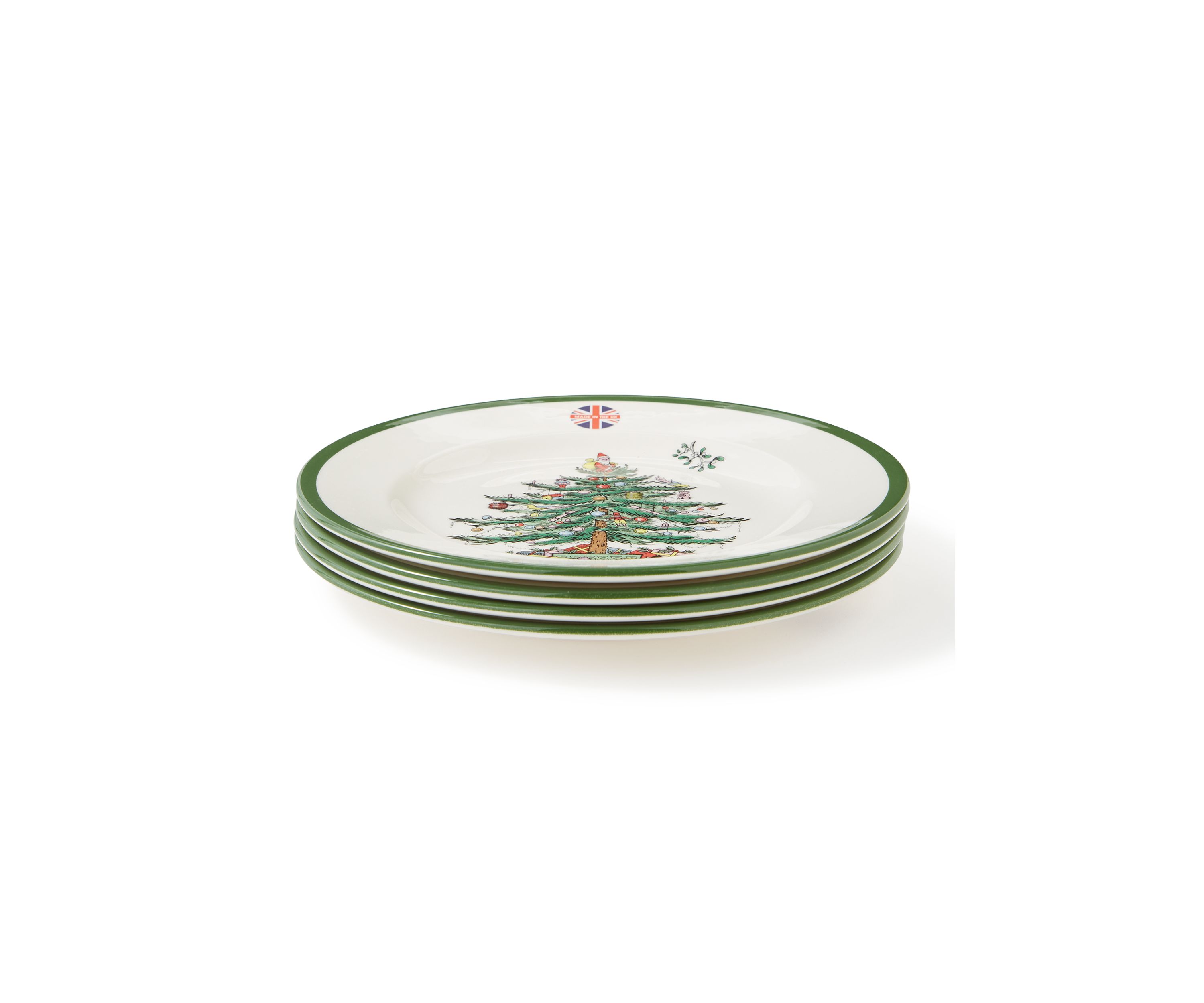 Christmas Tree Salad Plate