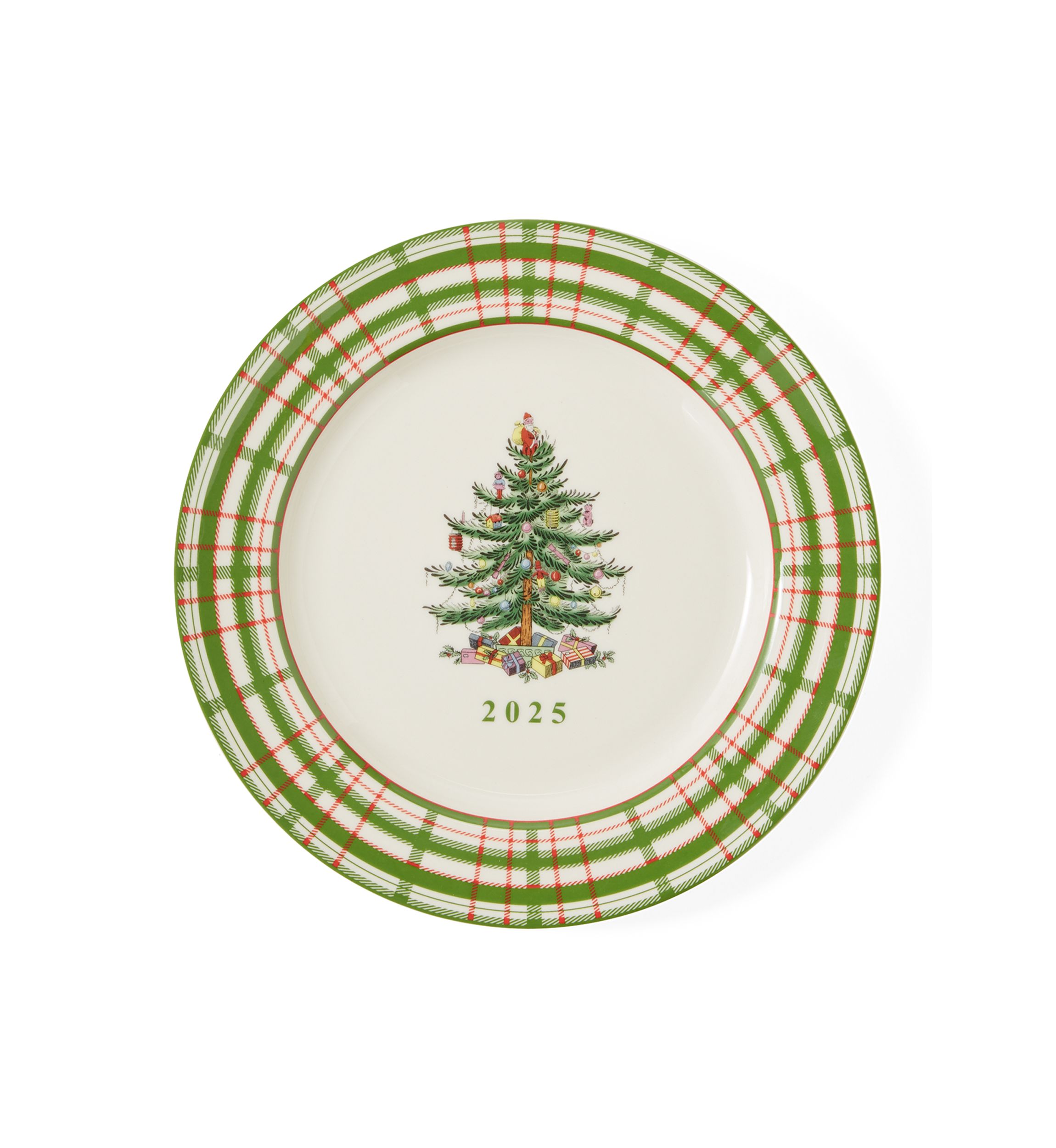 Annual Collector 2025 Christmas Tree Plate