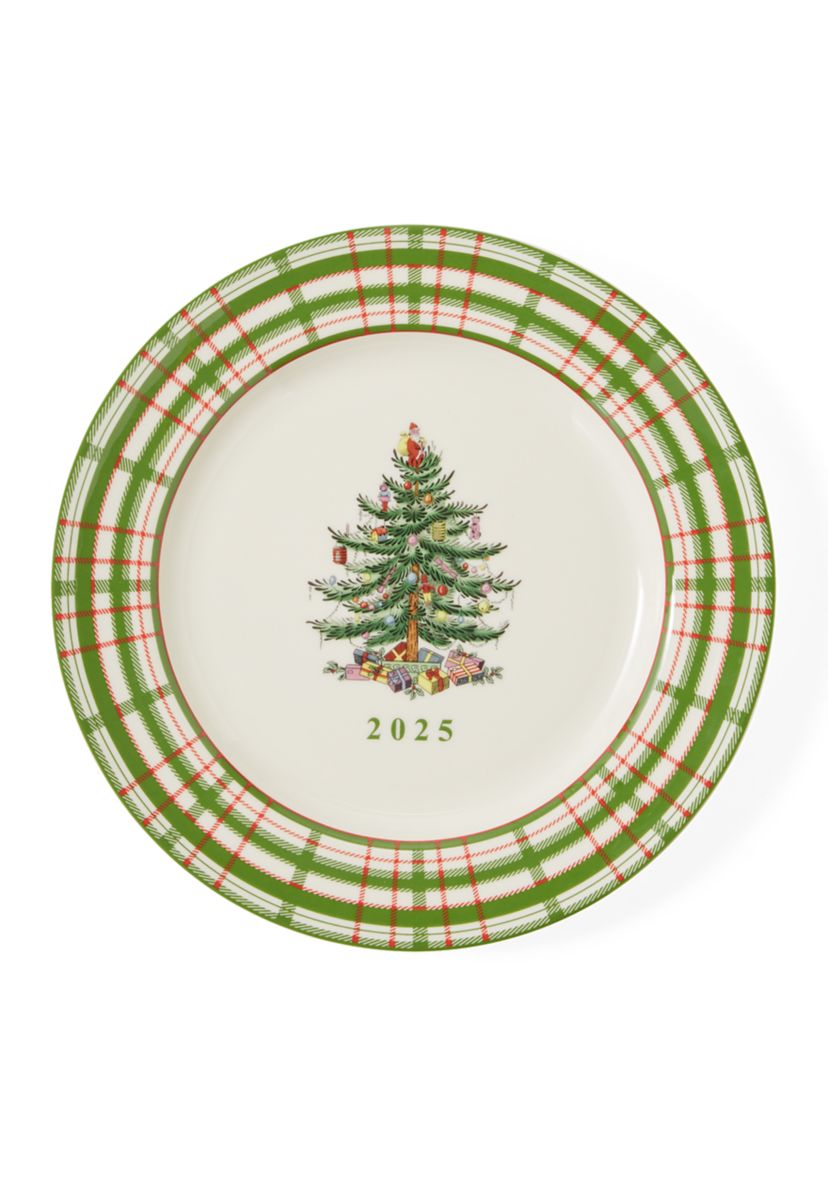 Annual Collector 2025 Christmas Tree Plate