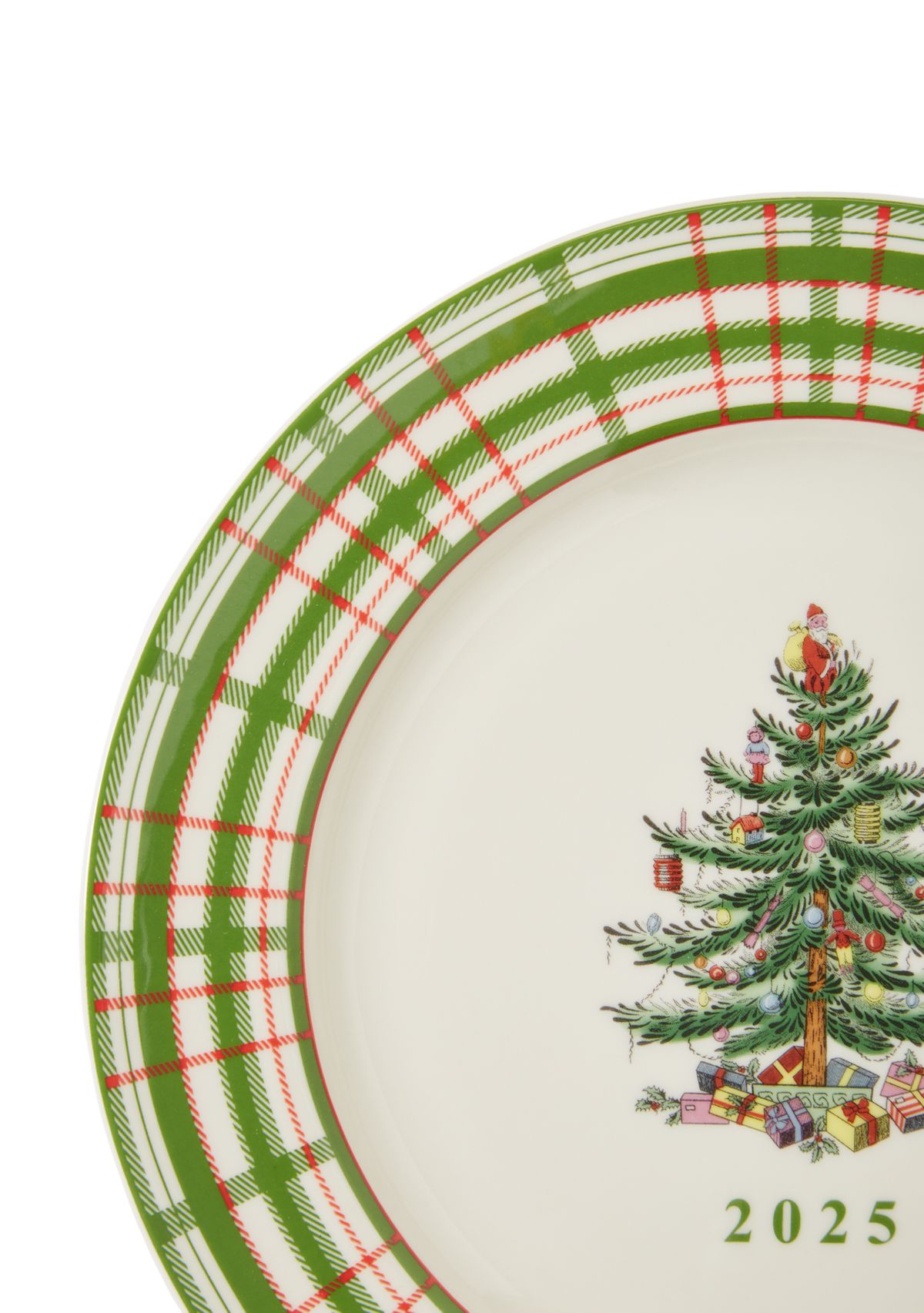 Annual Collector 2025 Christmas Tree Plate