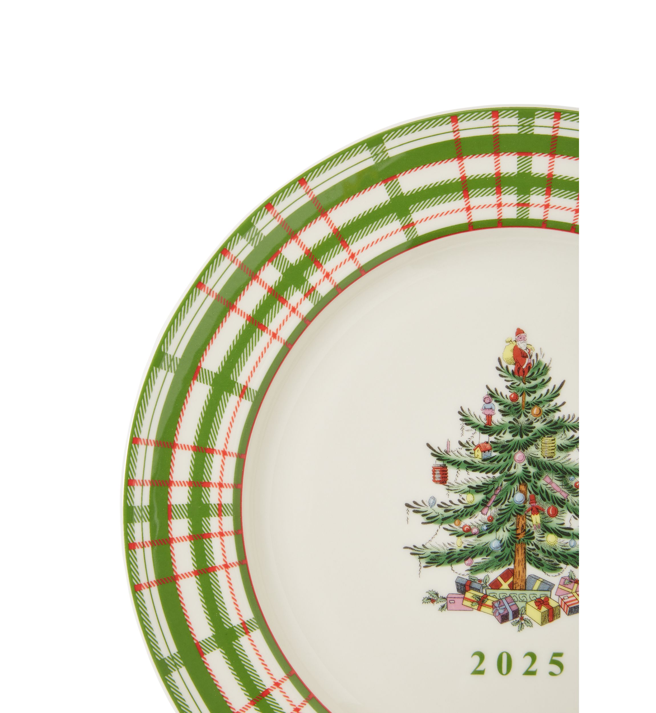 Annual Collector 2025 Christmas Tree Plate