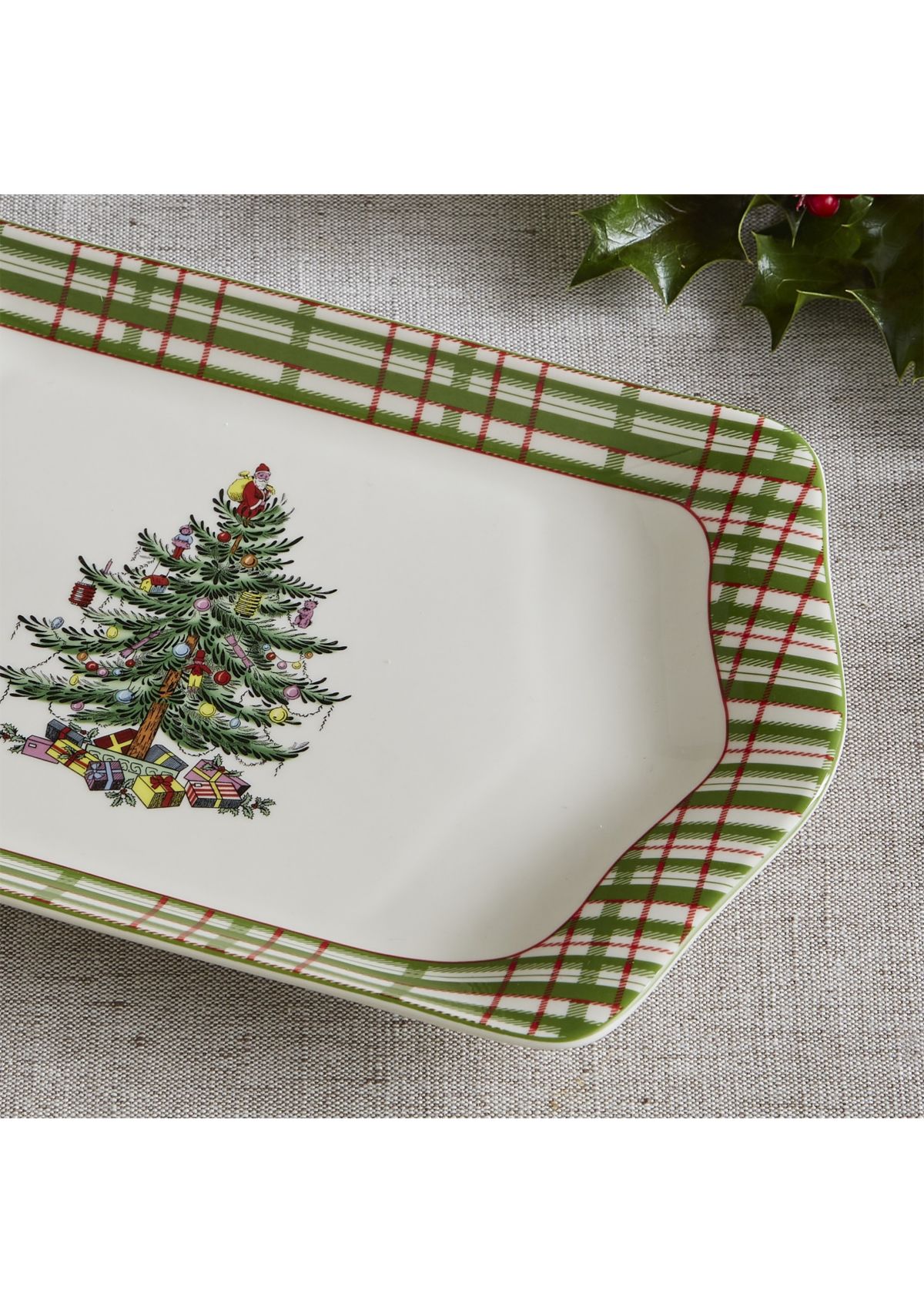 Christmas Tree Annual Dessert Tray