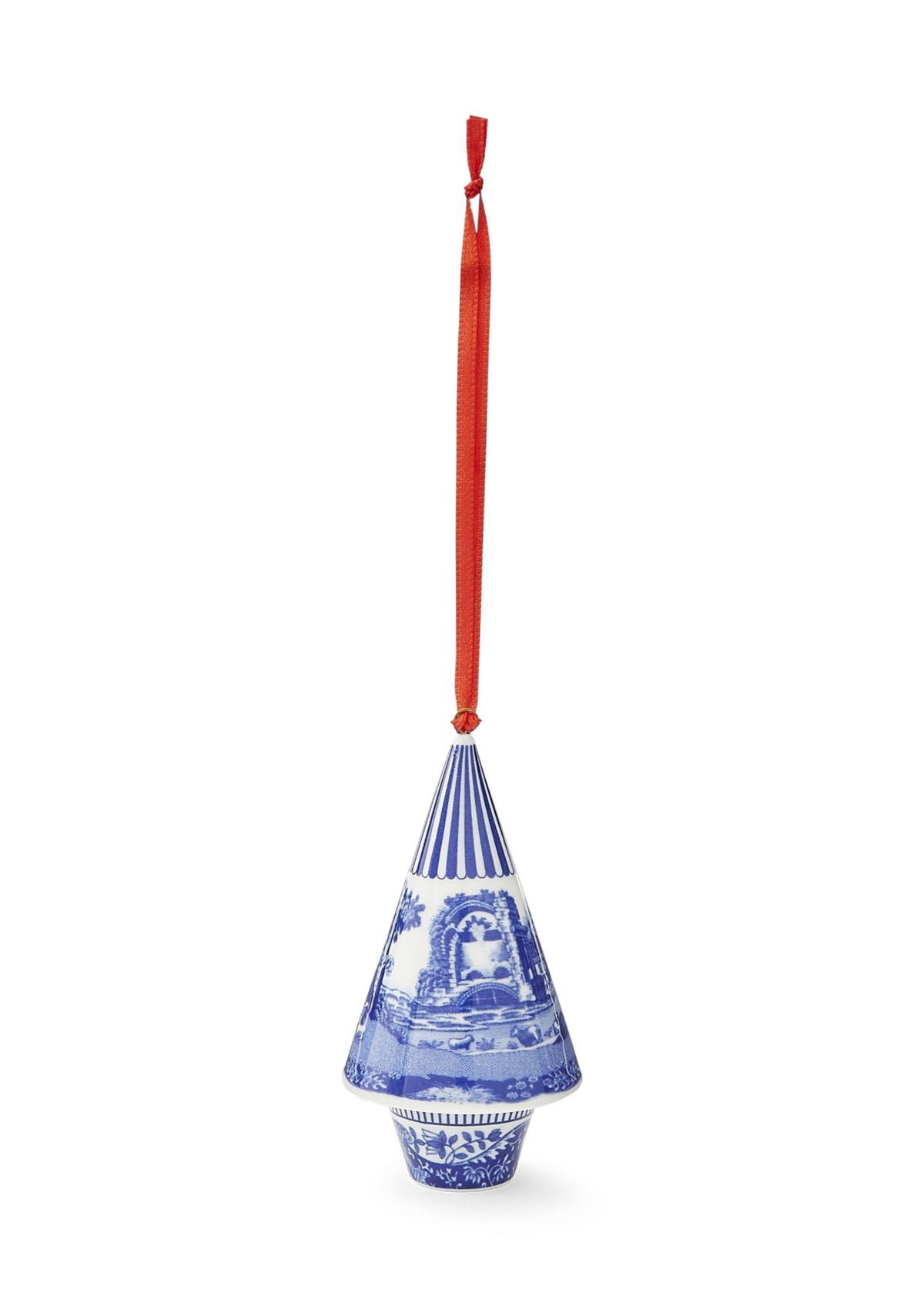 Blue Italian Christmas Tree Ornament