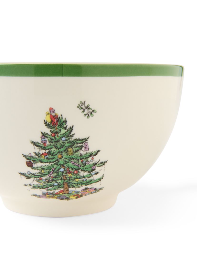 Set of 4 Christmas Tree Rice Bowl