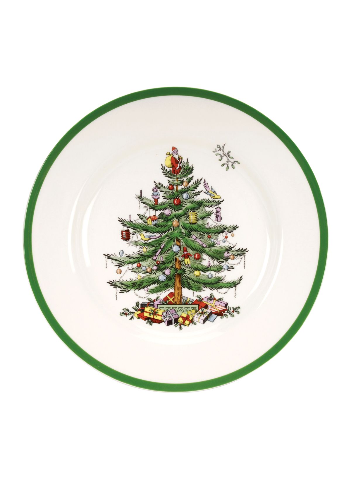 Christmas Tree Dinner Plate - 10.5-in.