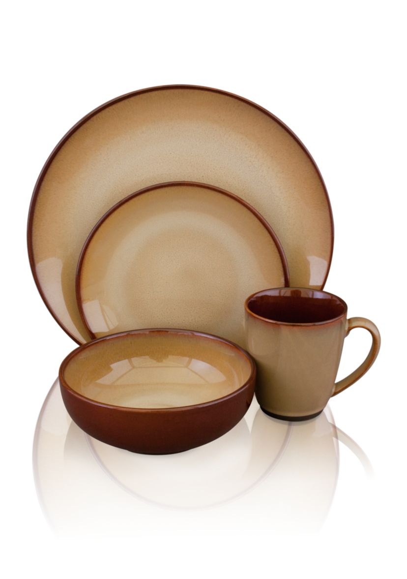 Nova Brown 16-Piece Set - Online Only