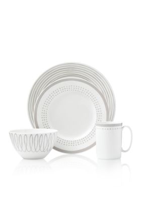 kate spade new york spring street cobalt tidbit plates set of