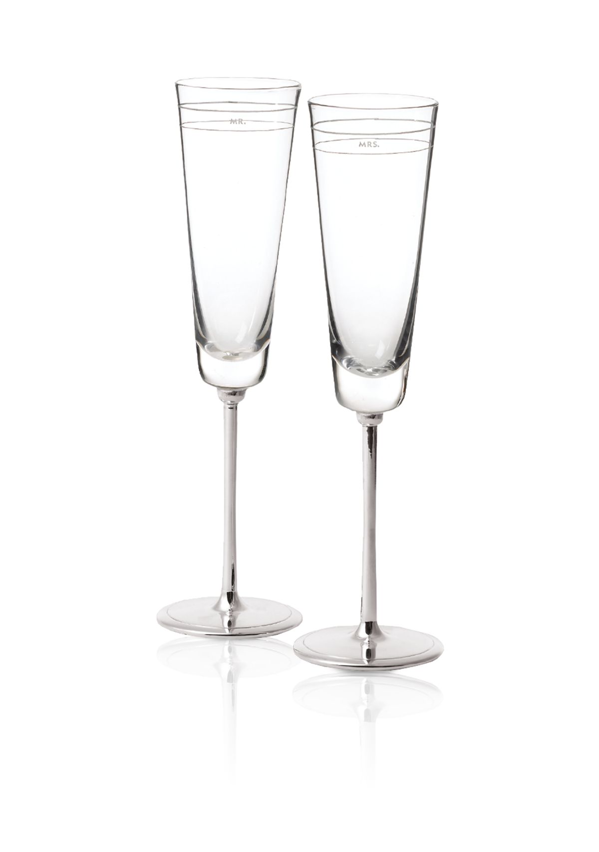 Darling Point Crystal 2-Piece Toasting Flute