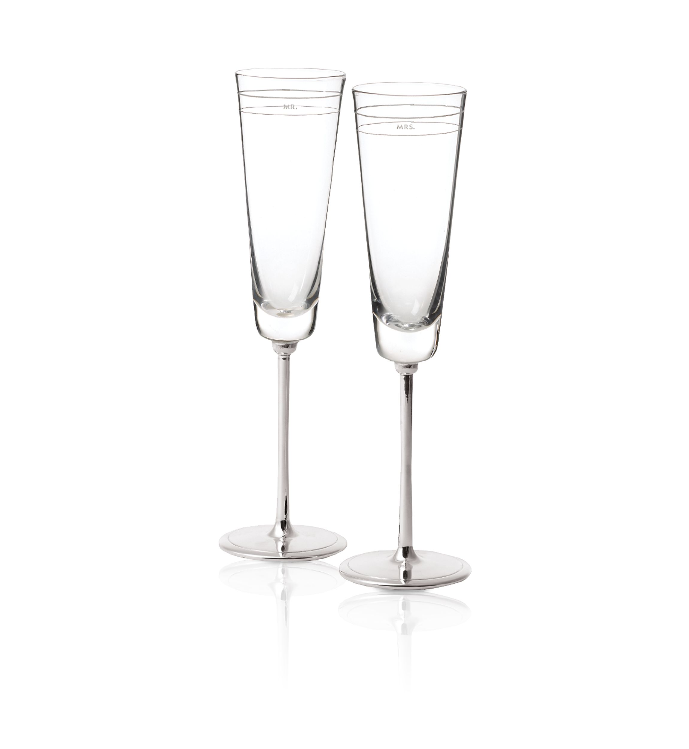 Darling Point Crystal 2-Piece Toasting Flute