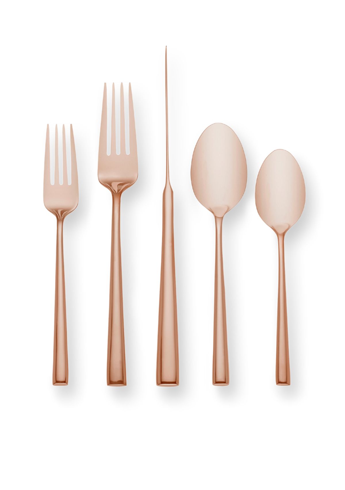 Malmo Rose Gold 5-Piece Place Setting