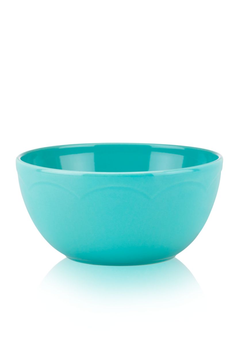 all in good taste Sculpted Scallop Soup/Cereal Bowl