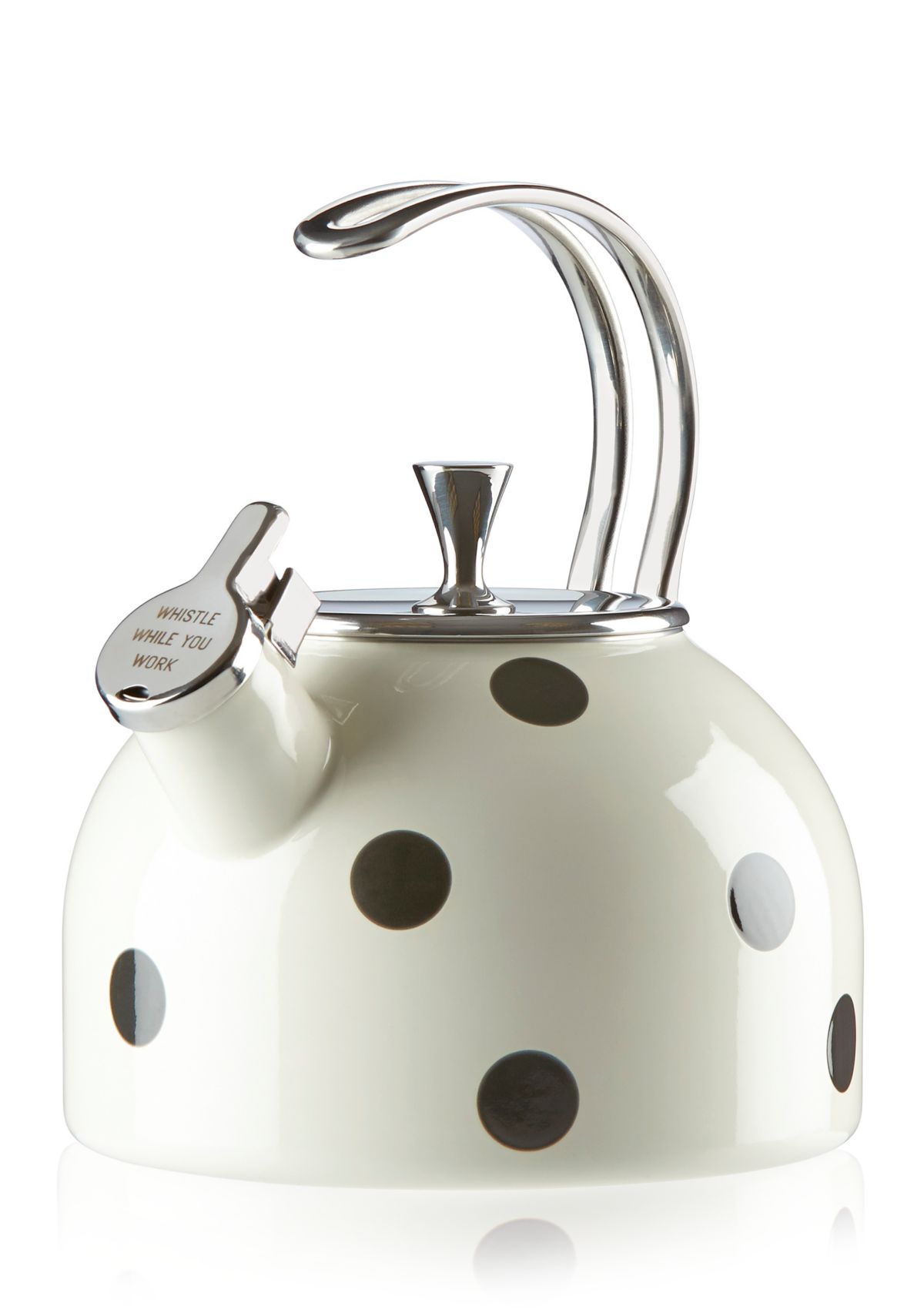 all in good taste Deco Dot Tea Kettle