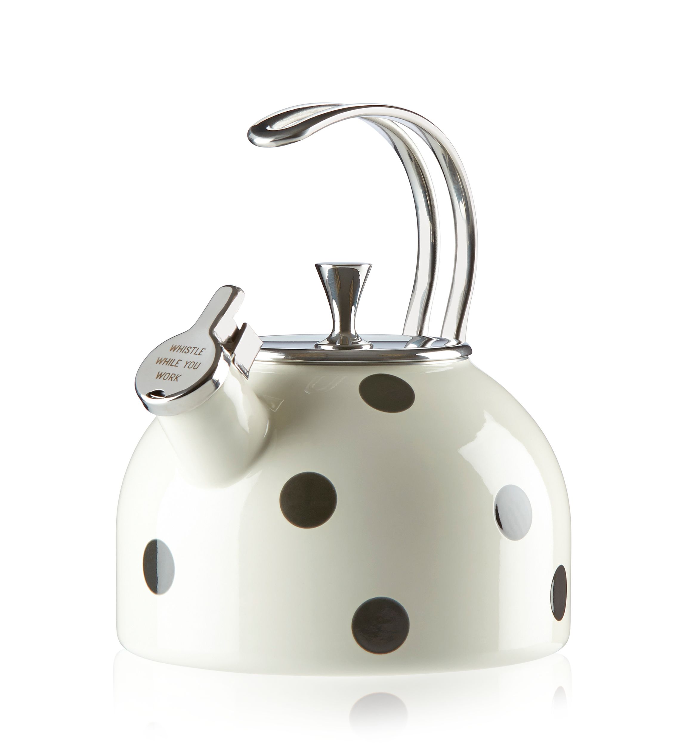 all in good taste Deco Dot Tea Kettle