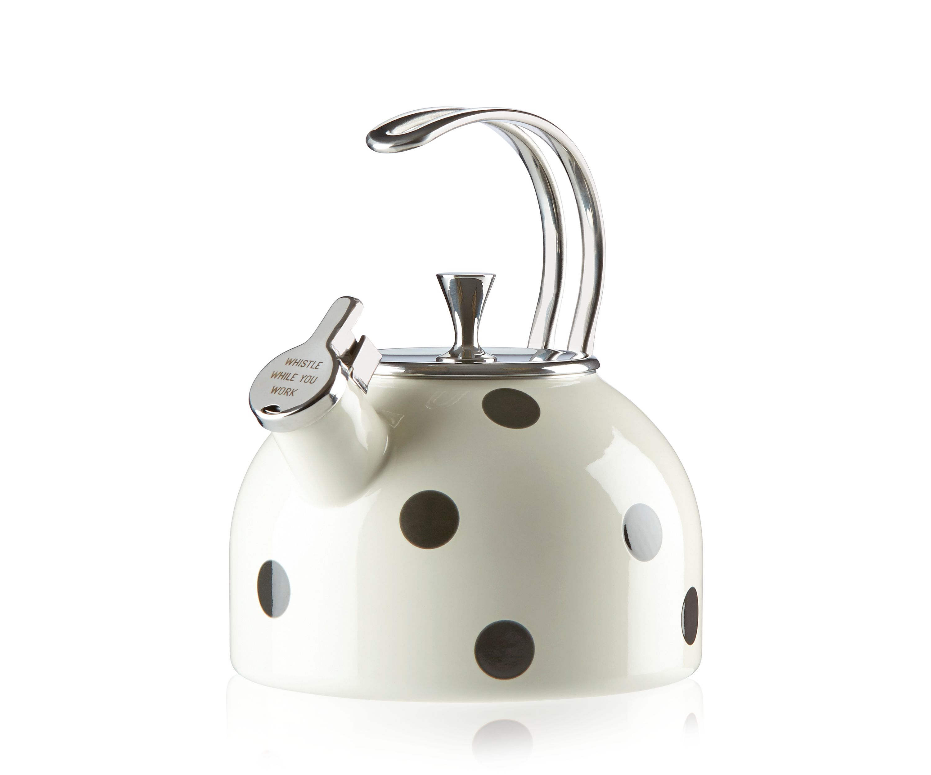 all in good taste Deco Dot Tea Kettle
