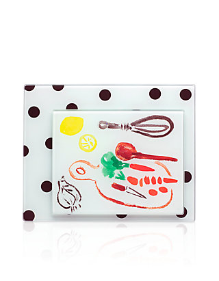 kate spade new york® all in good taste Set of 2 Deco Dot Food Prep Boards |  belk