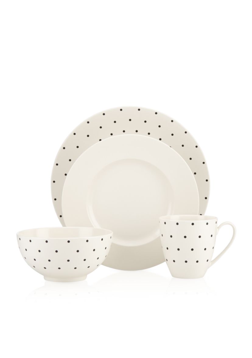 Larabee Dot 4-Piece Place Setting