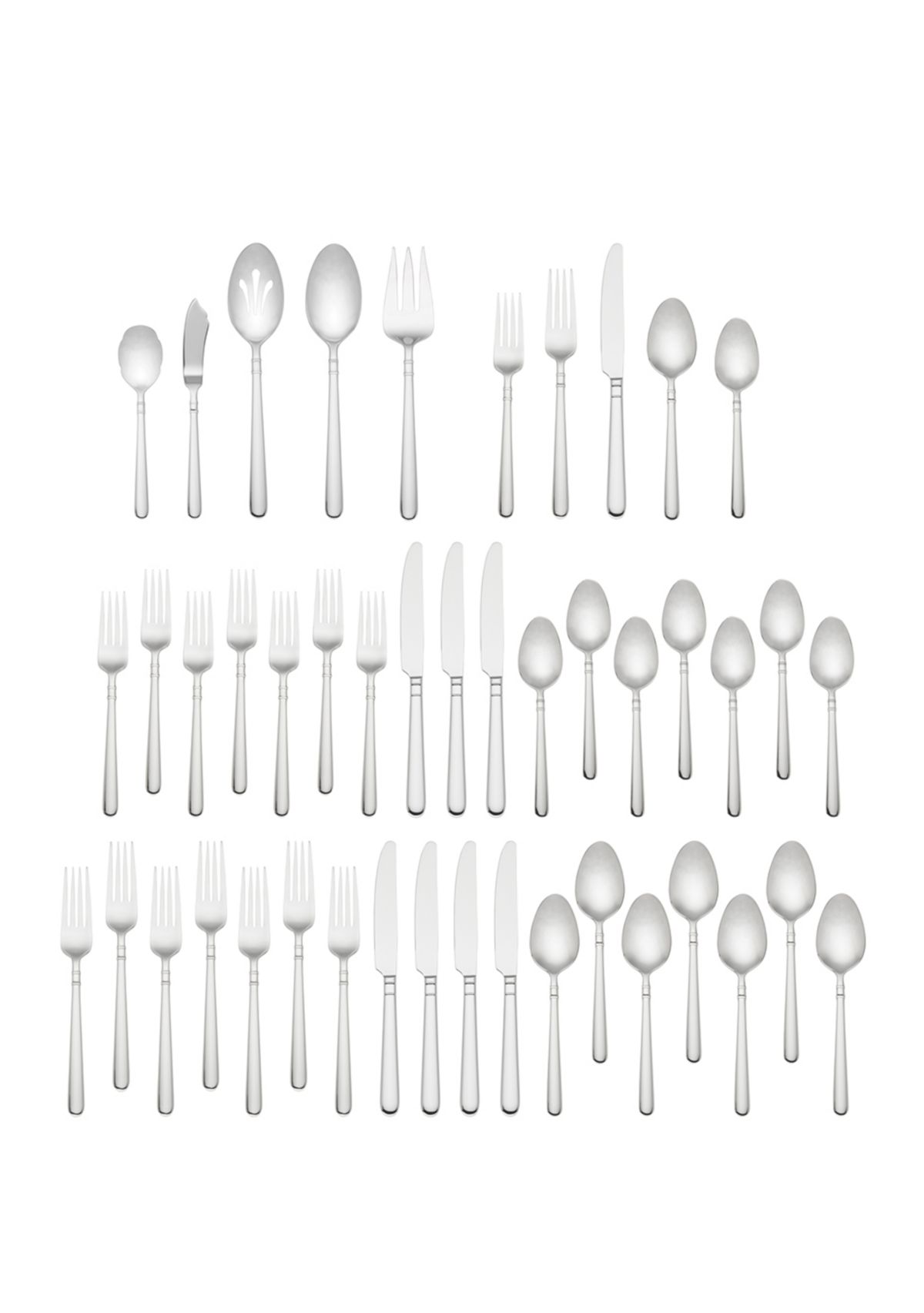 Carlton Street 45-piece Flatware Set