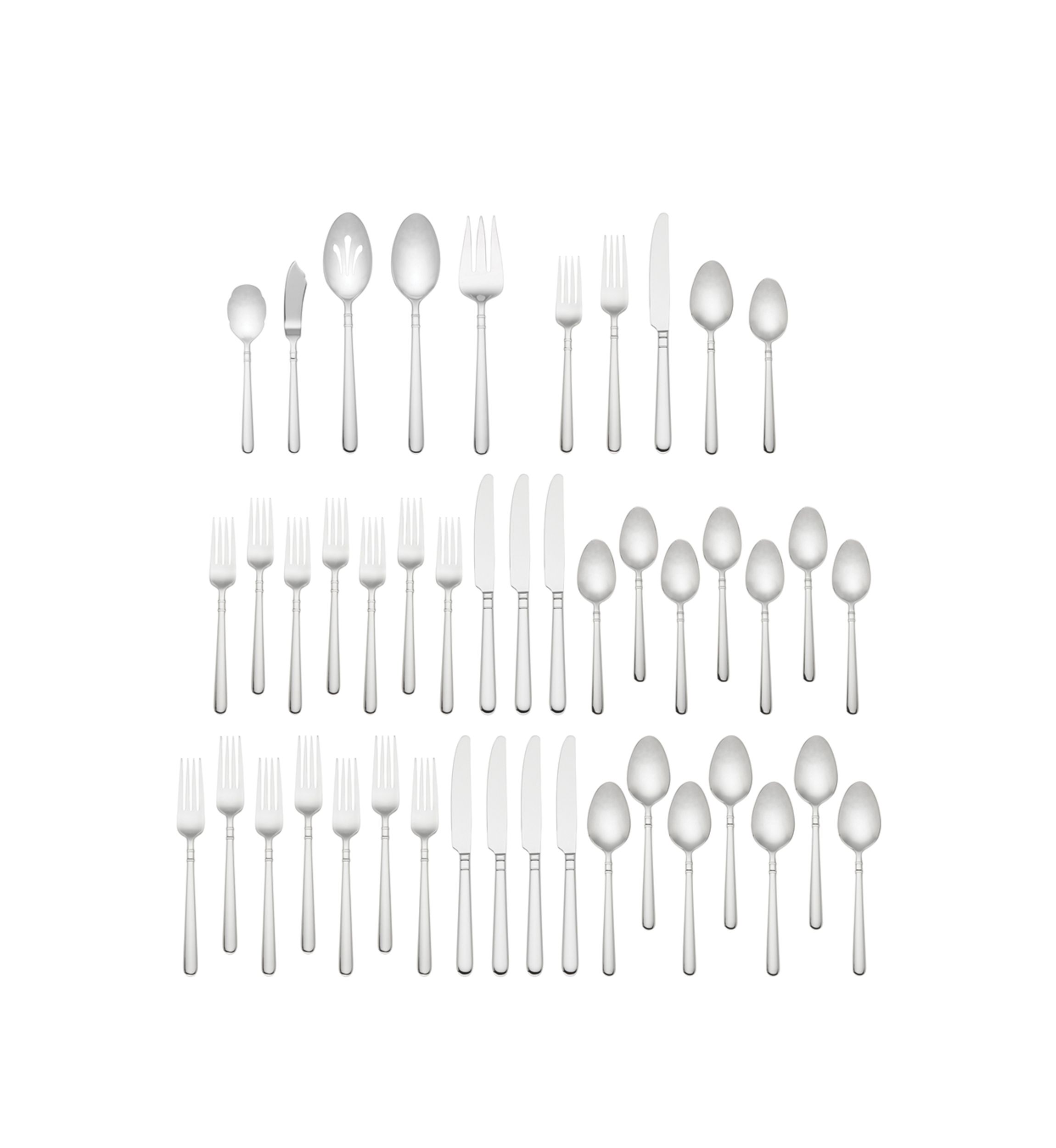 Carlton Street 45-piece Flatware Set
