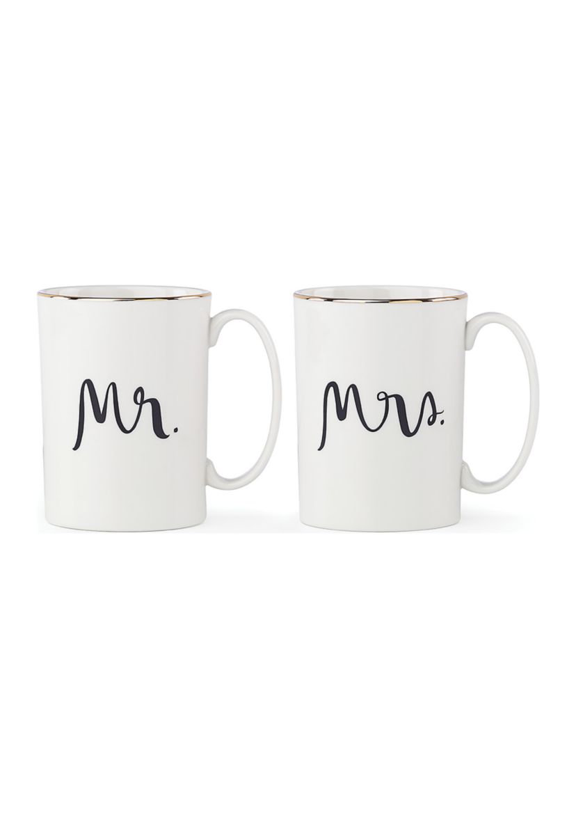 Bridal Party "Mr." and "Mrs." 2 Piece Mug Set