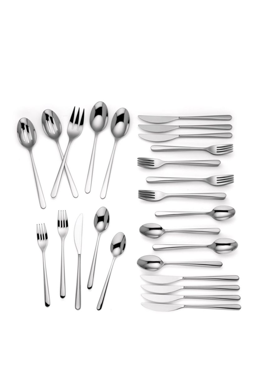 Watts Street 45-PIece Flatware Set