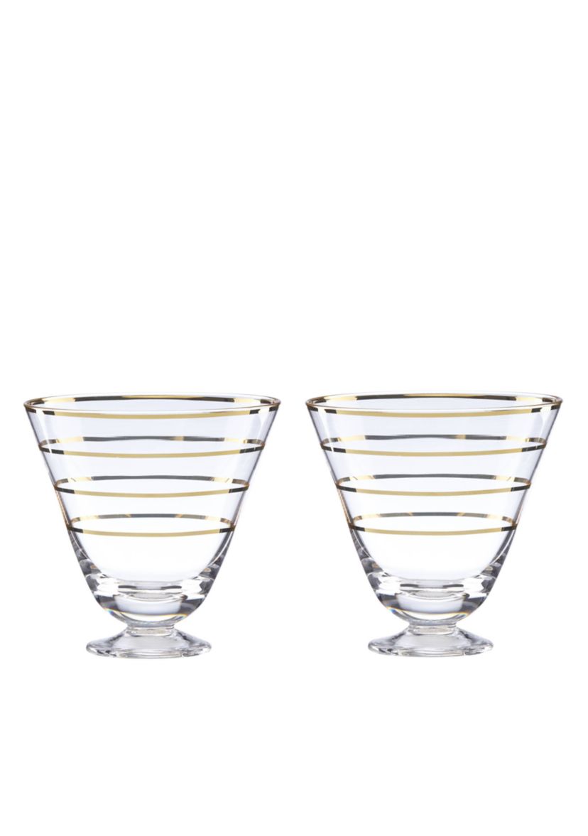 Melrose Avenue 2-Piece Cocktail Glass Set