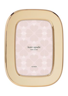 kate spade new york South Street 4"" x 6"" Gold Oval Frame, 4 x 6 -  0882864863584