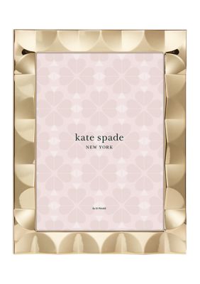 Kate Spade New York South Street 8"" X 10"" Gold Scallop Frame