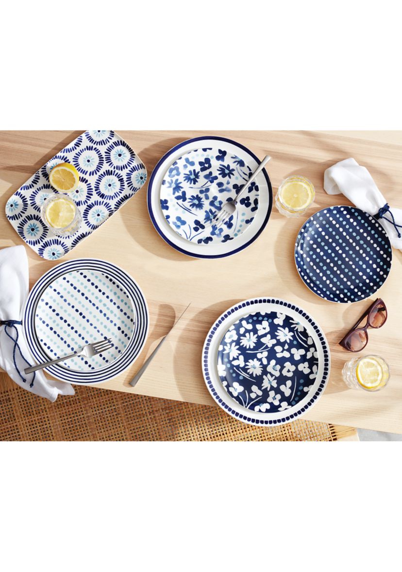 Floral Way 4-Piece Accent Plate Set